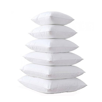 Premium White Throw Pillow Insert Hypoallergenic High-Resilient Pillow Insert Square Form Decorative Pillow Cushion