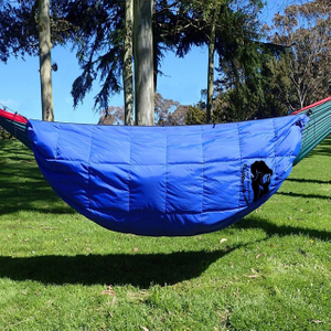 Outdoor Camping Down Hammock Under Quilt Down Sleeping Bag Replacement 20D Nylon Fabric With Convenient Carry Bag